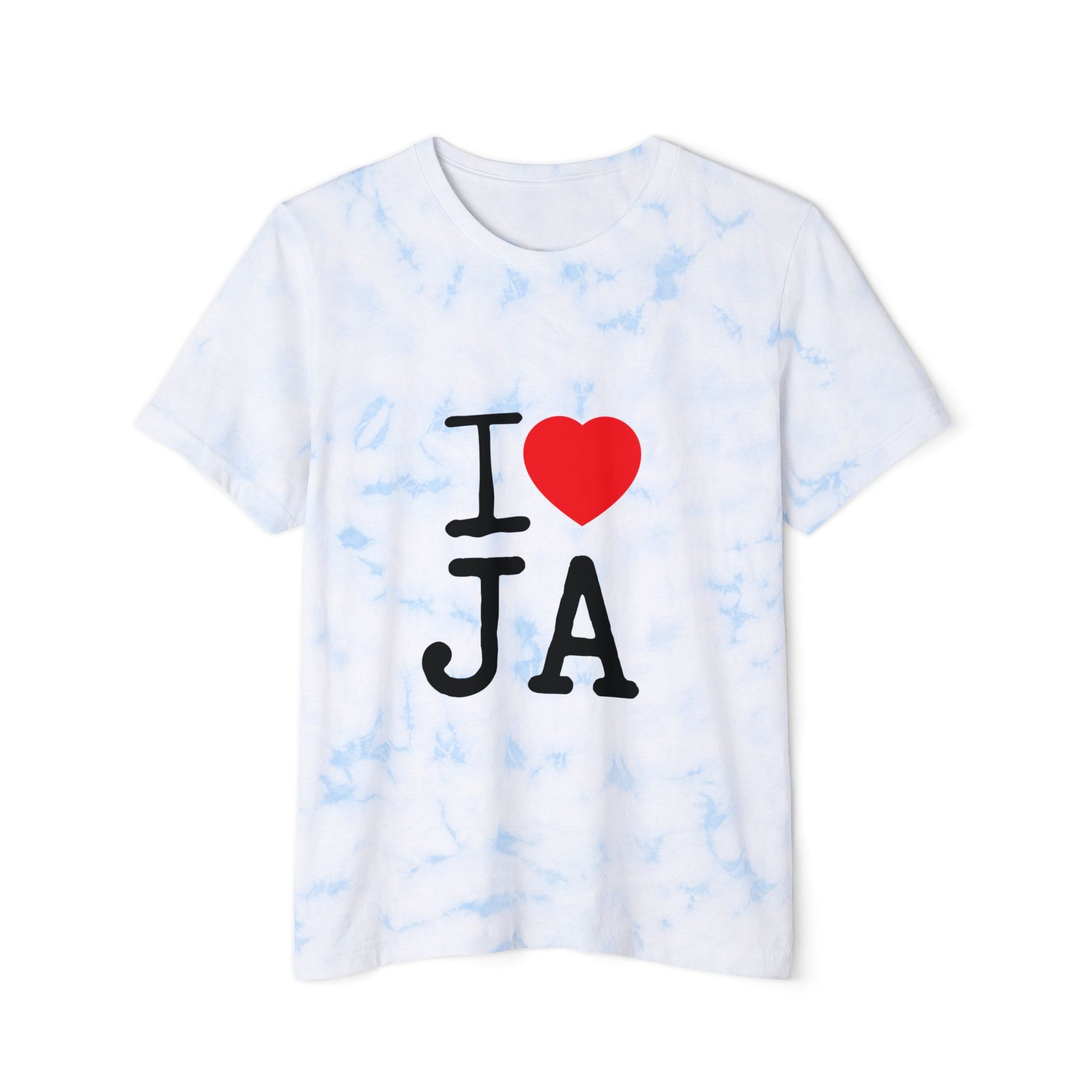 I ❤️ JA Tie-Dyed T-Shirt - JAHMAYCA