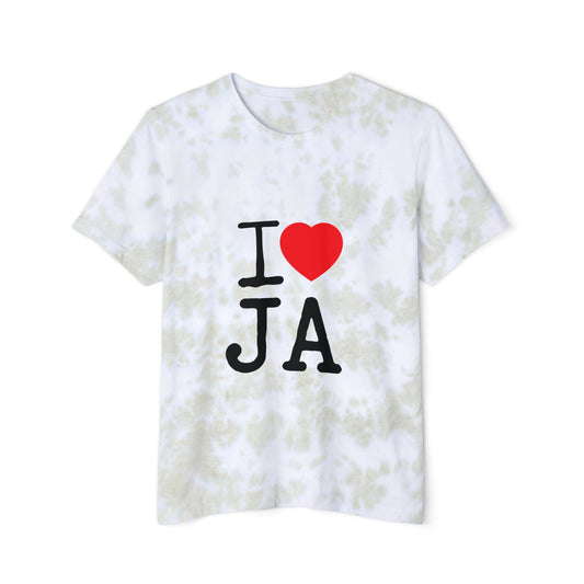 I ❤️ JA Tie-Dyed T-Shirt - JAHMAYCA