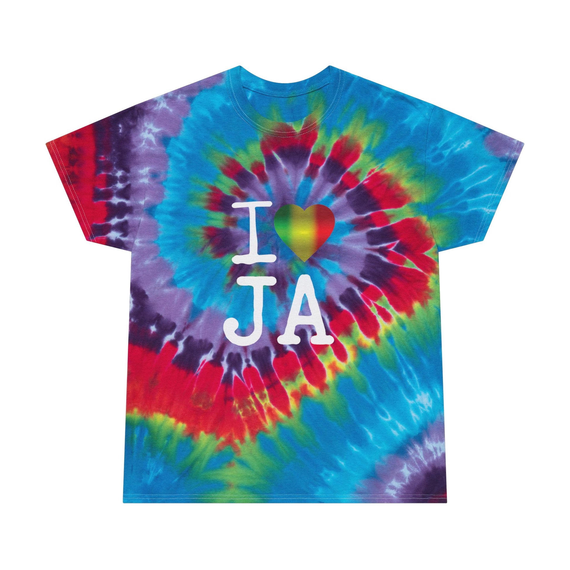 I ❤️ JA Spiral Tie-Dye Tee