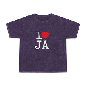 Mineral Wash T-Shirt – I ❤️ JA Edition