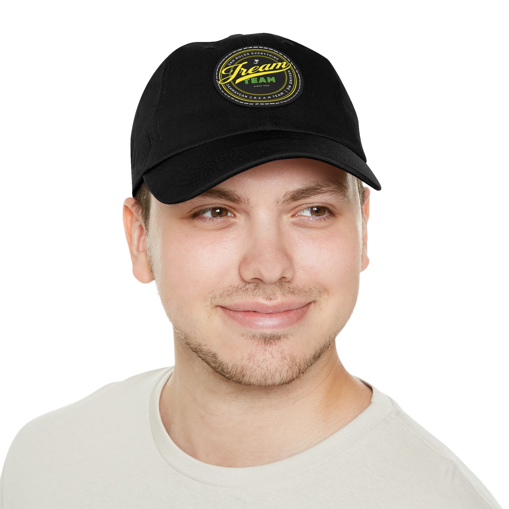 JREAM Team Leather Patch Dad Hat