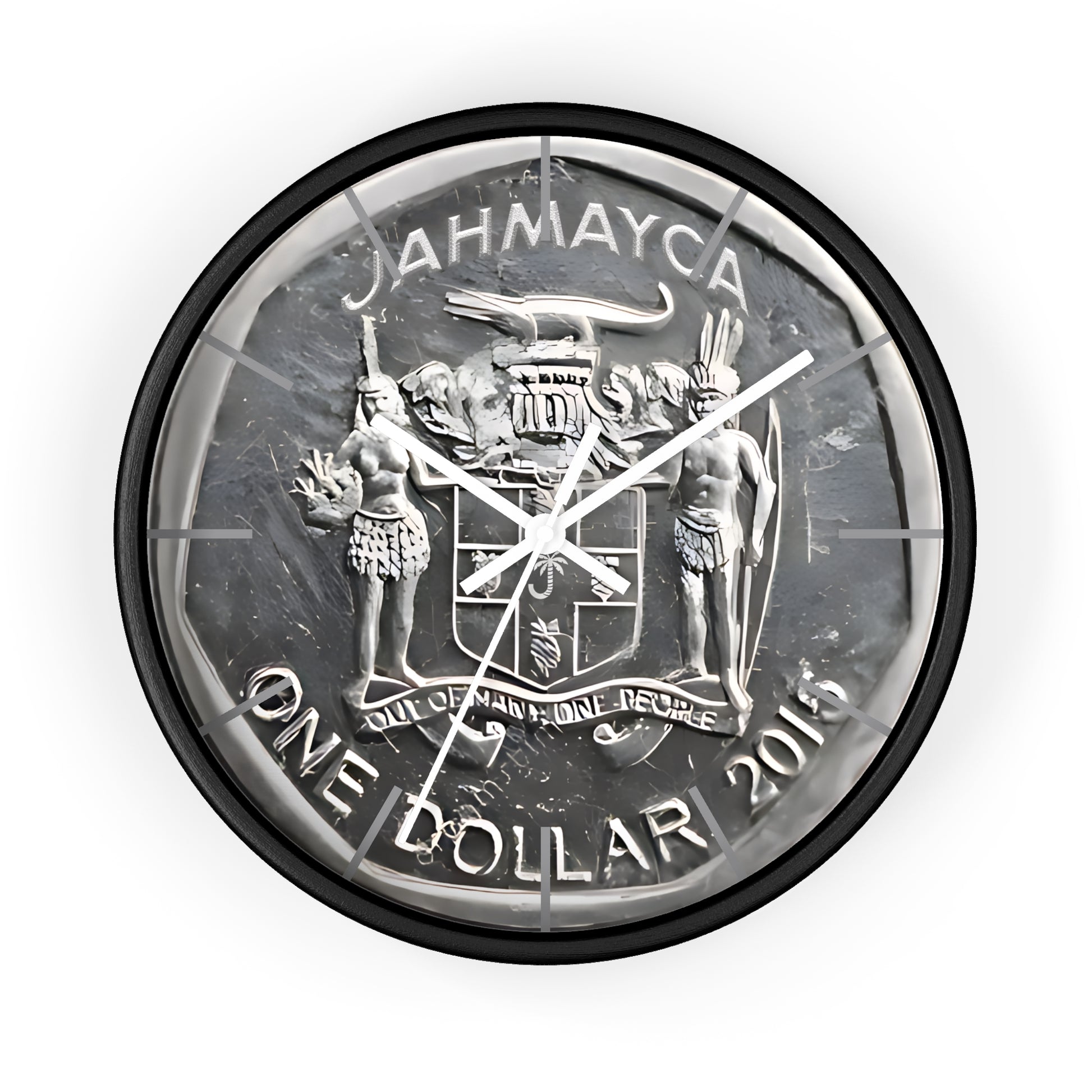 Coin Wall Clock - JAHMAYCA