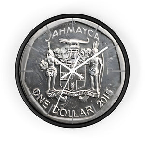 Coin Wall Clock - JAHMAYCA