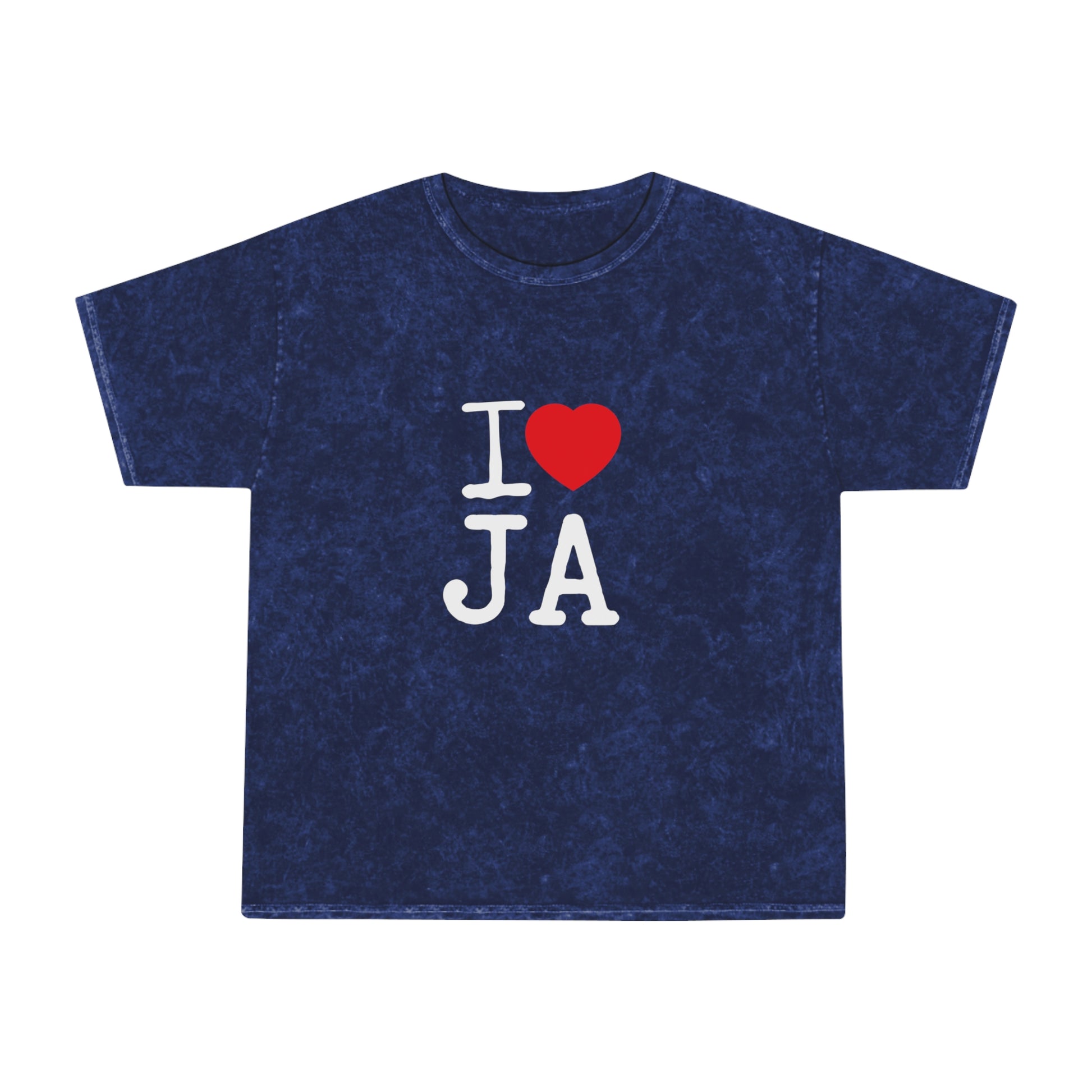 Mineral Wash T-Shirt – I ❤️ JA Edition