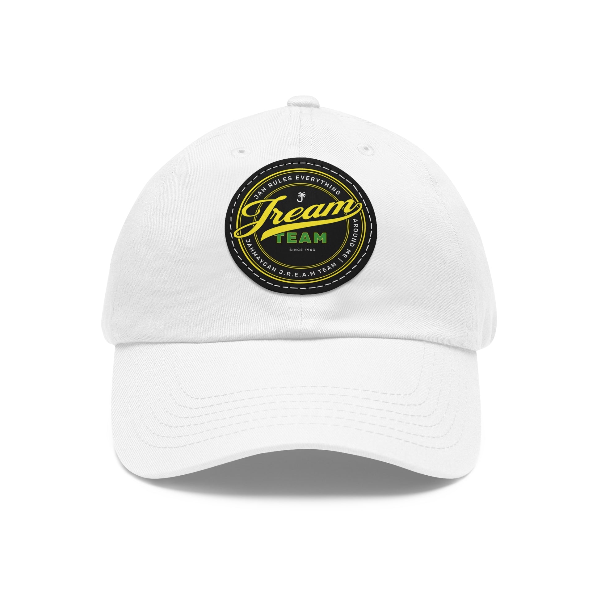 JREAM Team Leather Patch Dad Hat