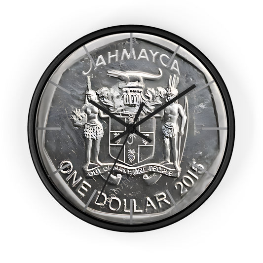 Coin Wall Clock - JAHMAYCA