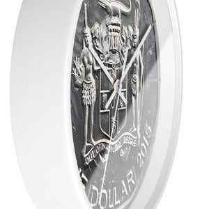 Coin Wall Clock - JAHMAYCA