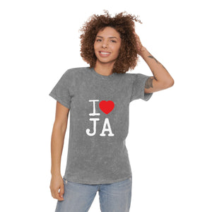 Mineral Wash T-Shirt – I ❤️ JA Edition