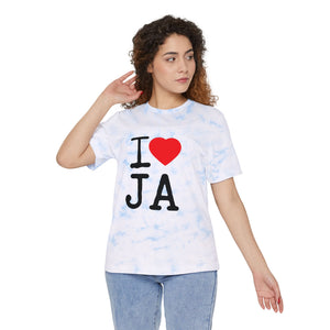 I ❤️ JA Tie-Dyed T-Shirt - JAHMAYCA