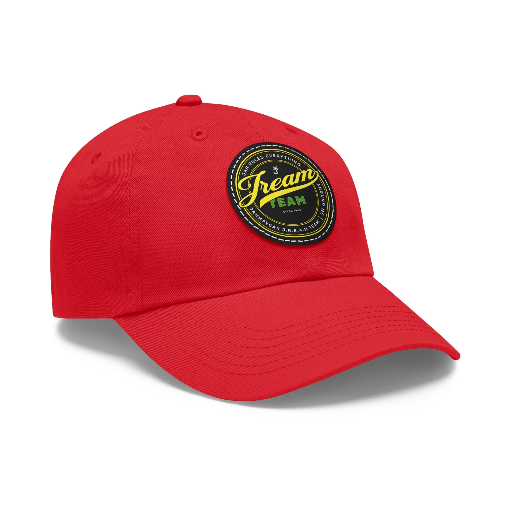 JREAM Team Leather Patch Dad Hat