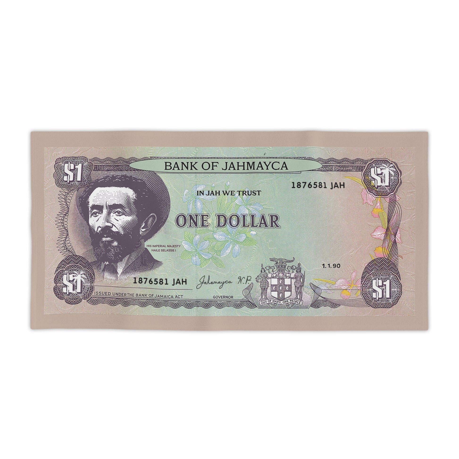 One Dollar Bill Beach Towels - JAHMAYCA