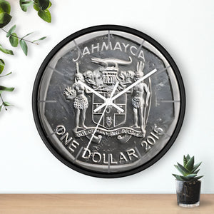 Coin Wall Clock - JAHMAYCA