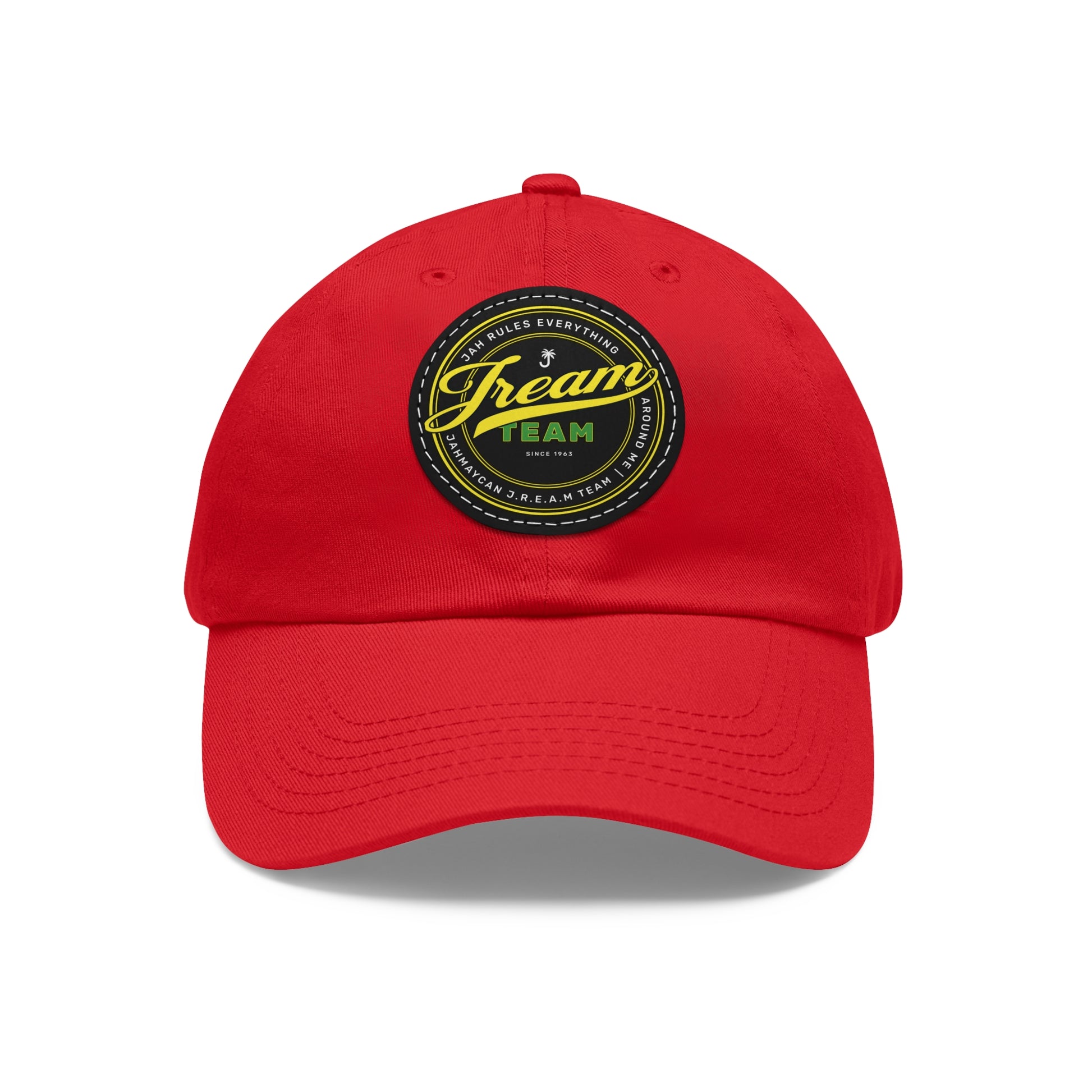 JREAM Team Leather Patch Dad Hat