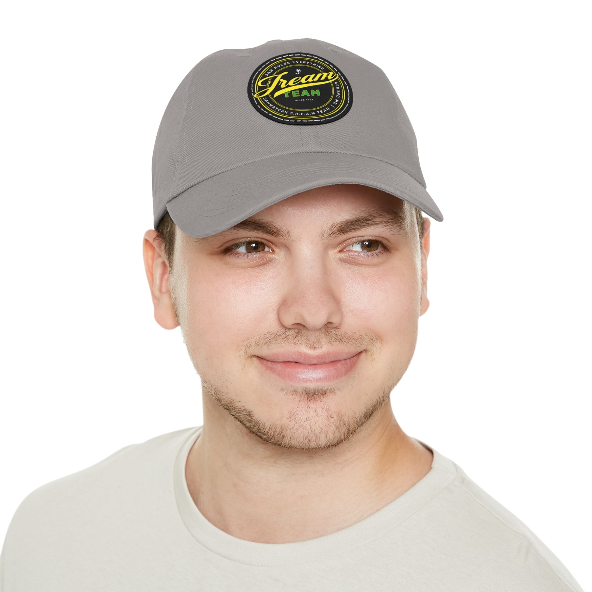 JREAM Team Leather Patch Dad Hat