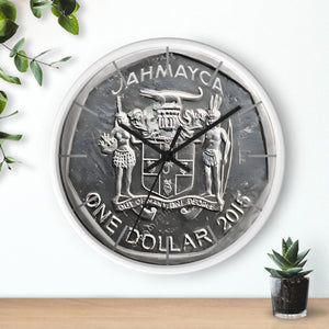 Coin Wall Clock - JAHMAYCA