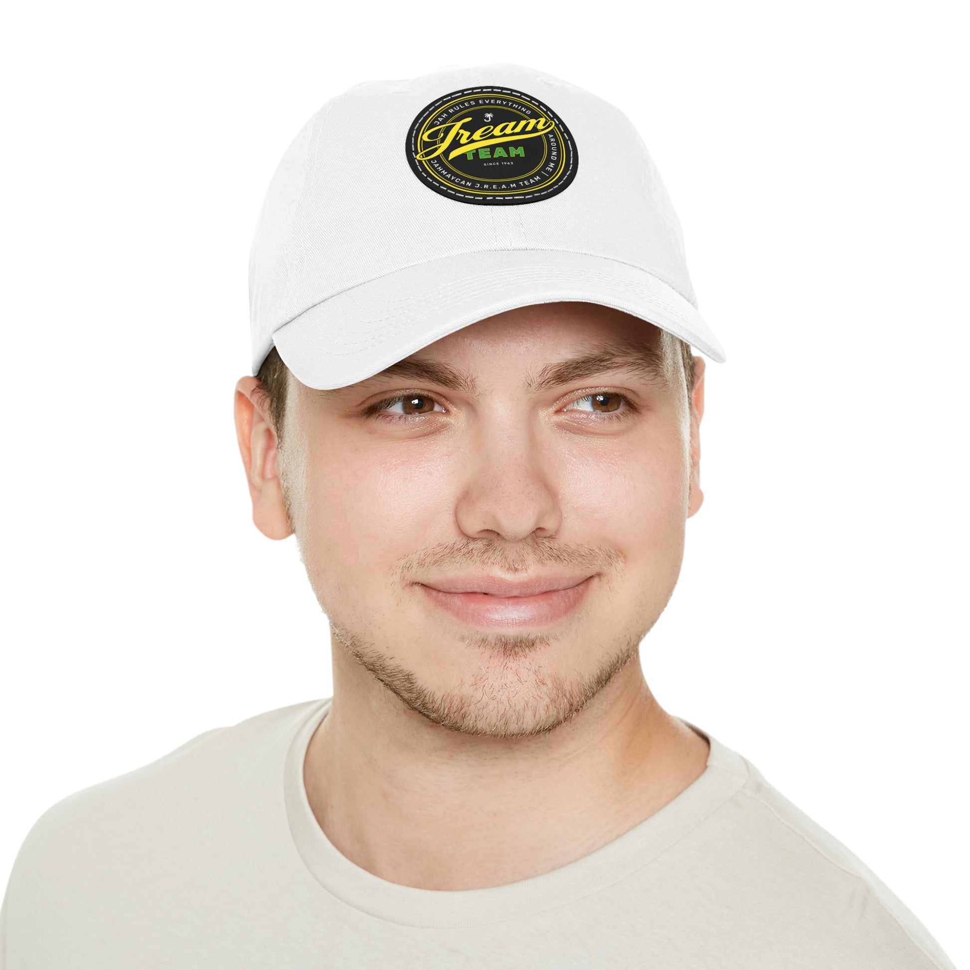 JREAM Team Leather Patch Dad Hat