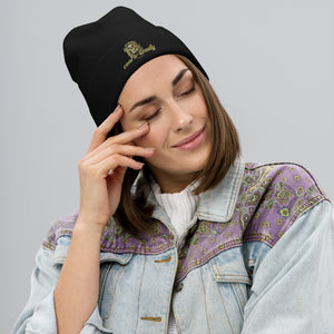 Cool n' Deadly Embroidered Beanie