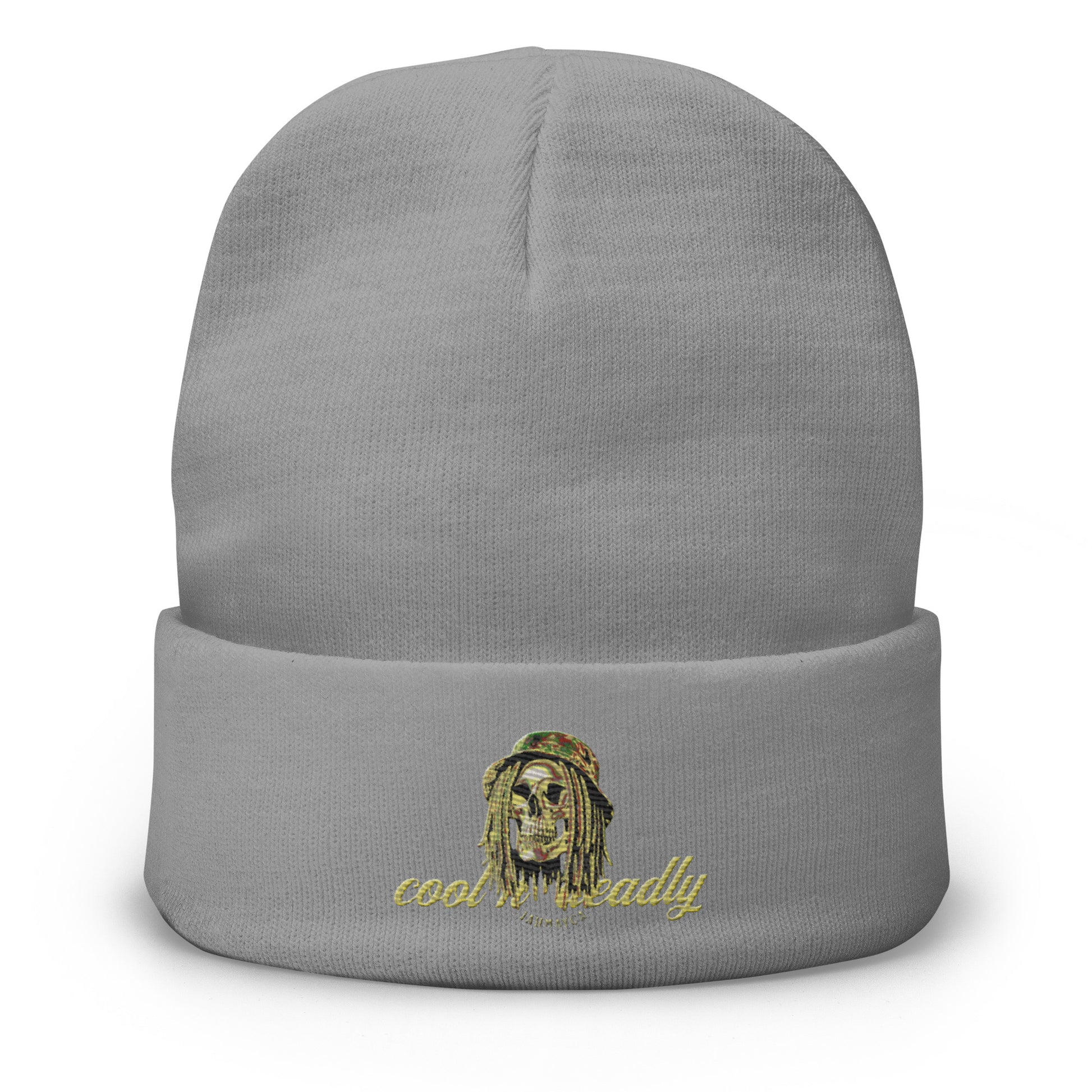 Cool n' Deadly Embroidered Beanie