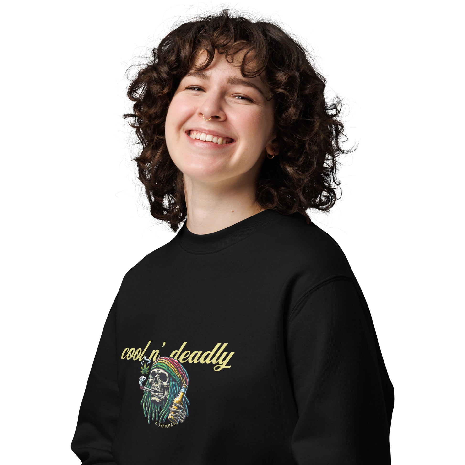 Cool n' Deadly Unisex Eco Sweatshirt