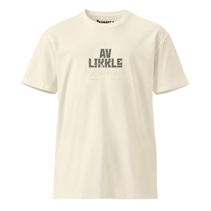 Av Likkle Patience Premium T-Shirt